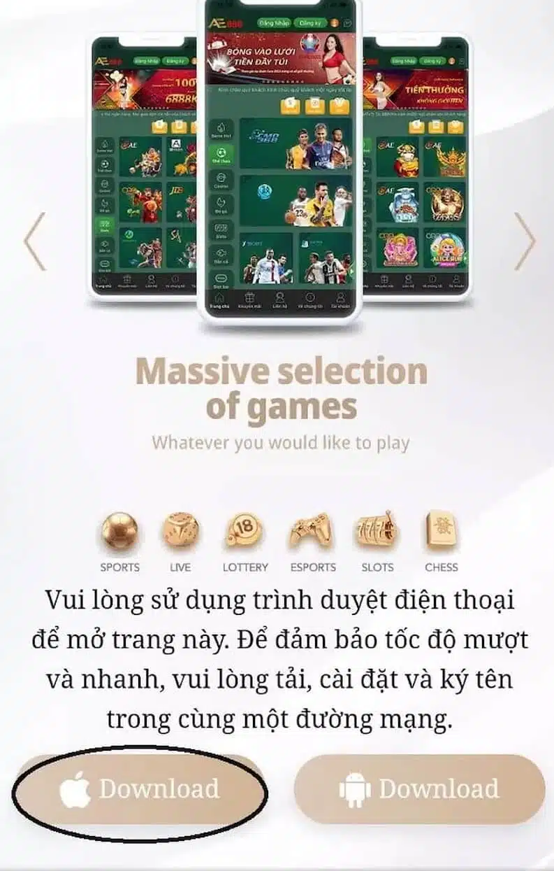 Quét Mã Qr Tải App Ae888 Nhanh Về Điện Thoại Ios Và Android