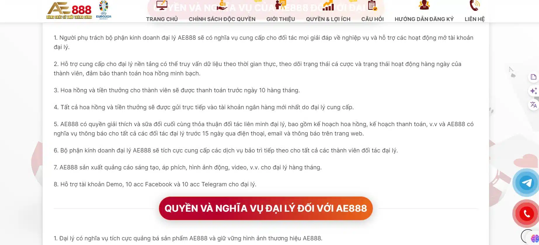 Đại Lý Ae888 - Chương Trình Kiếm Lợi Nhuận Khủng Tại Nhà Cái